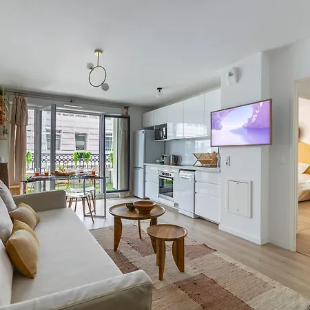Oasis Lumineux And The Natural A Paris - 8 Pax - 2br Saint-Ouen (Seine-Saint-Denis)